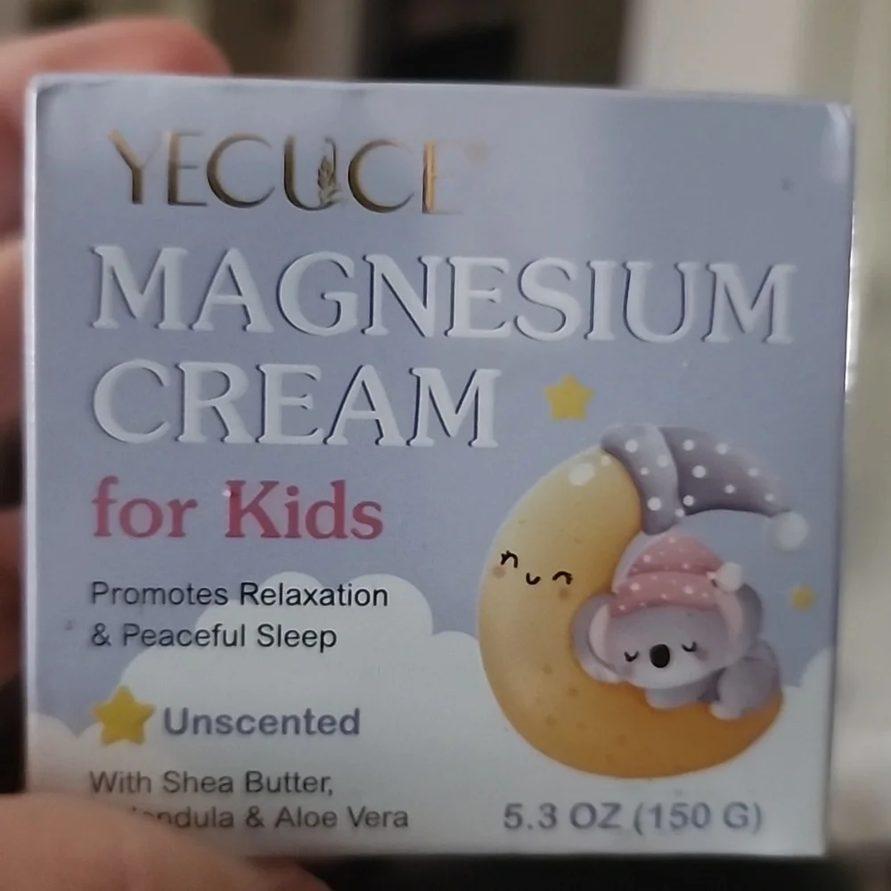 Children's Magnesium Lotion for Sleep, Promotes Relaxation & Peaceful Sleep with